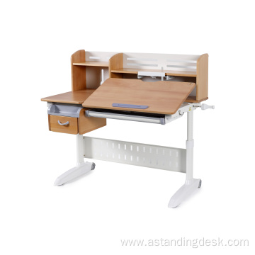 With Bookshelf For Kid Children Economic Study Table